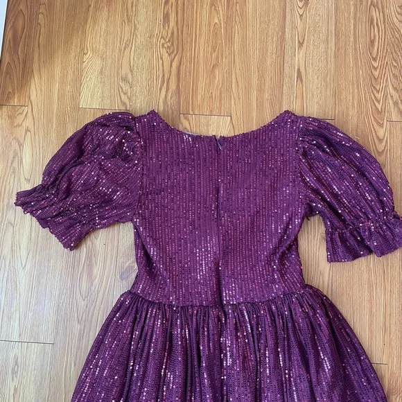 Ivy city Clara plum sequin - Picture 8 of 8